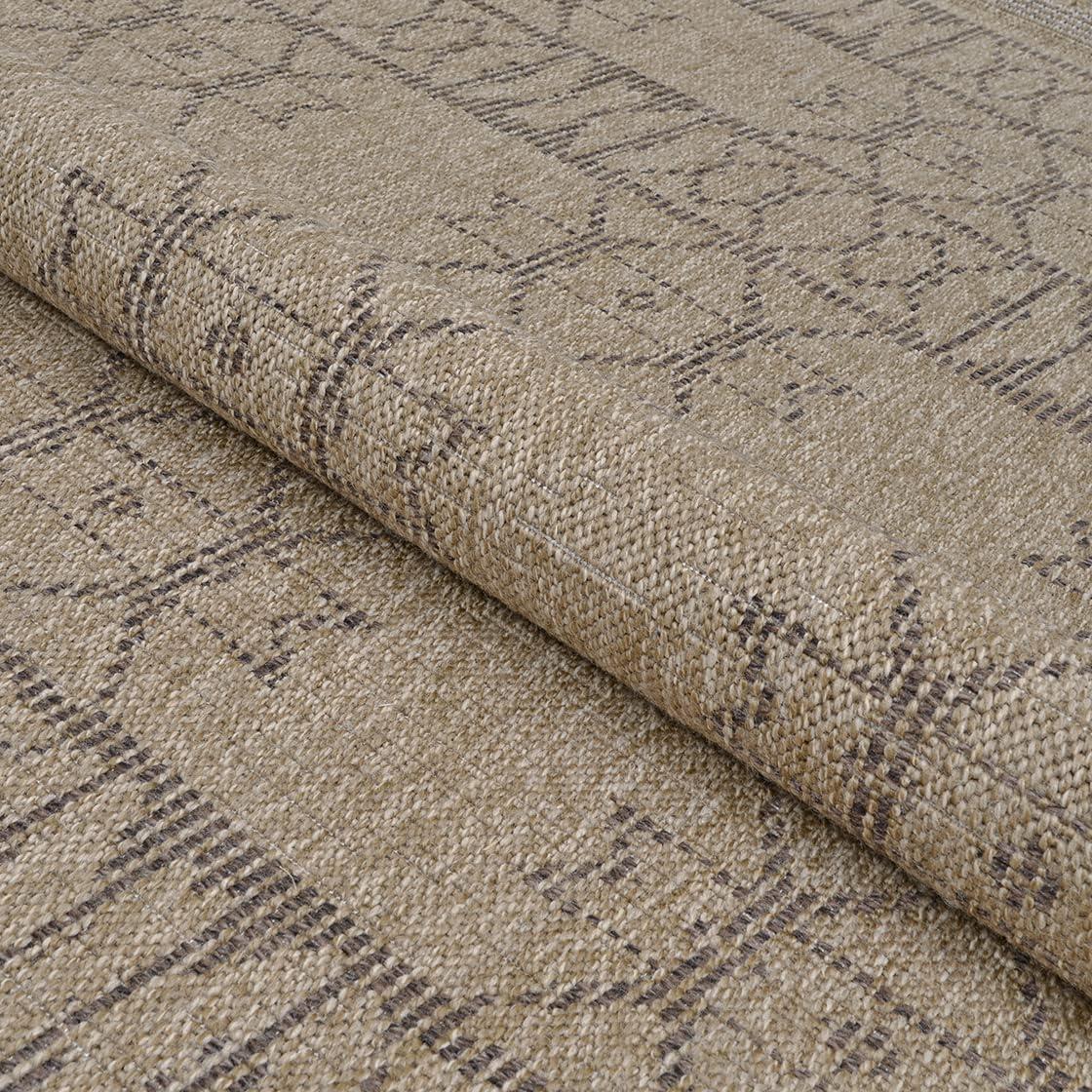 Couristan Naturalistic Adobe Indoor/ Outdoor Area Rug, Natural-Brown, 6'6" x 9'