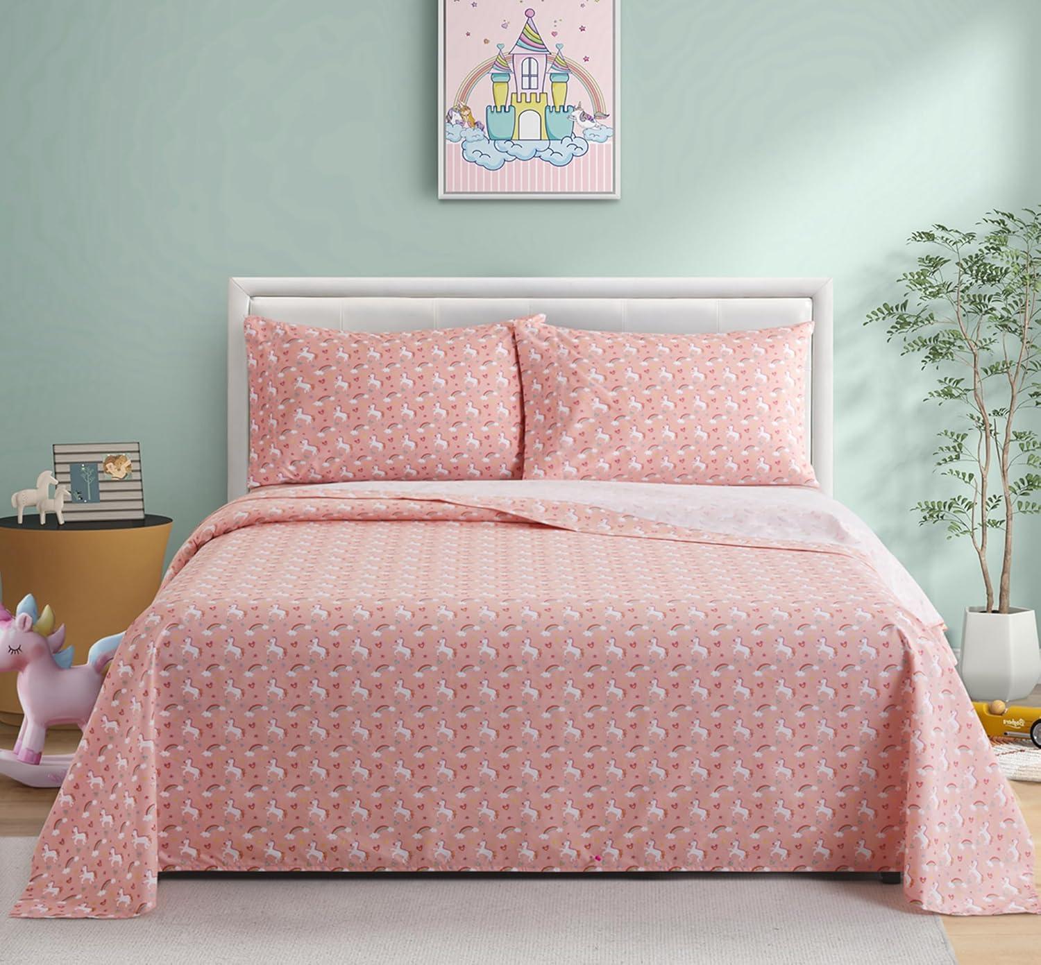 Marina Decoration Percale Machine Printed Animal Print Sheet Set