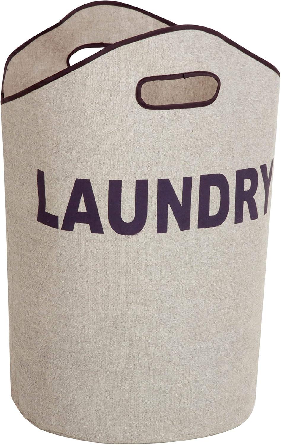 Honey-Can-Do Polyester Laundry Hamper Tote, Gray