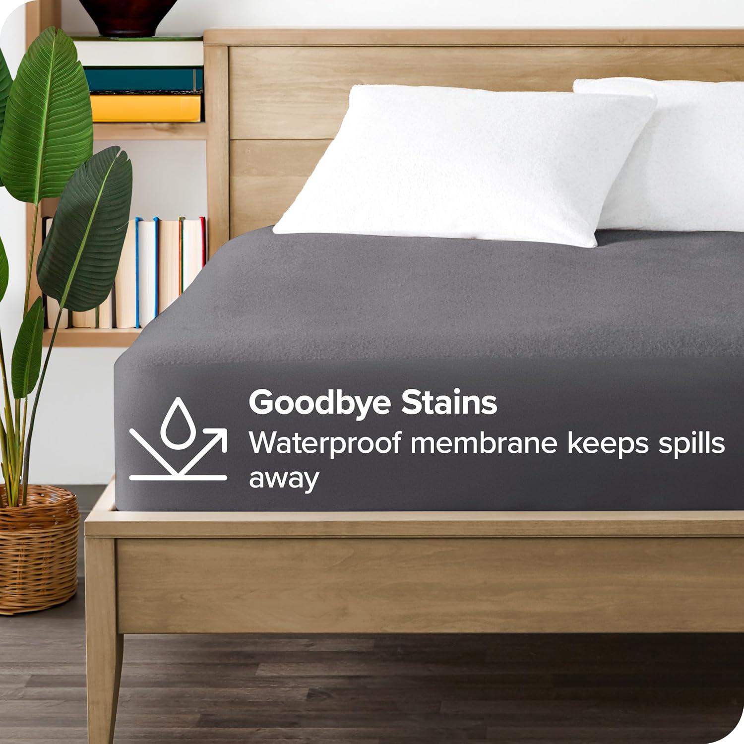 Breathable Waterproof Mattress Protector by Bare Home