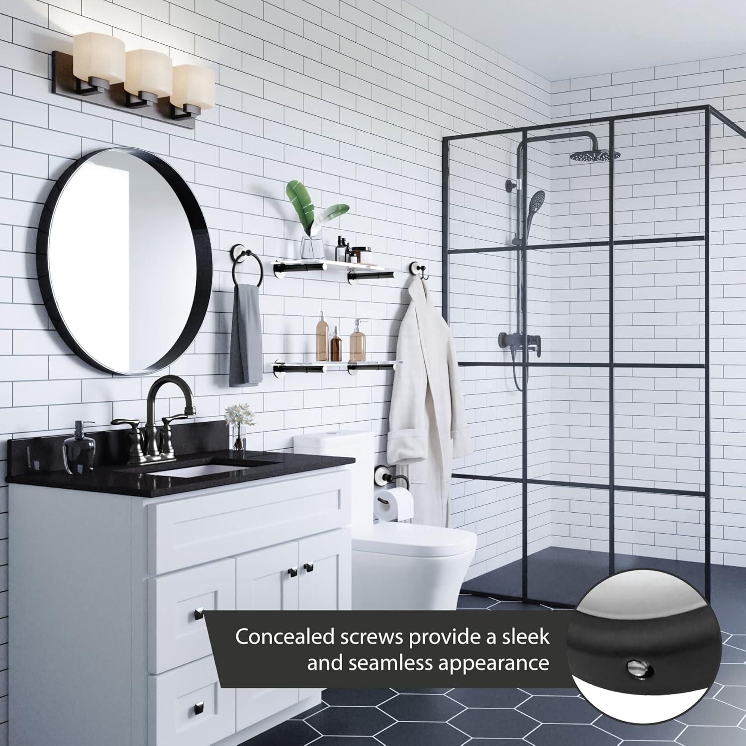 Savannah 4 - Piece Bathroom Hardware Set