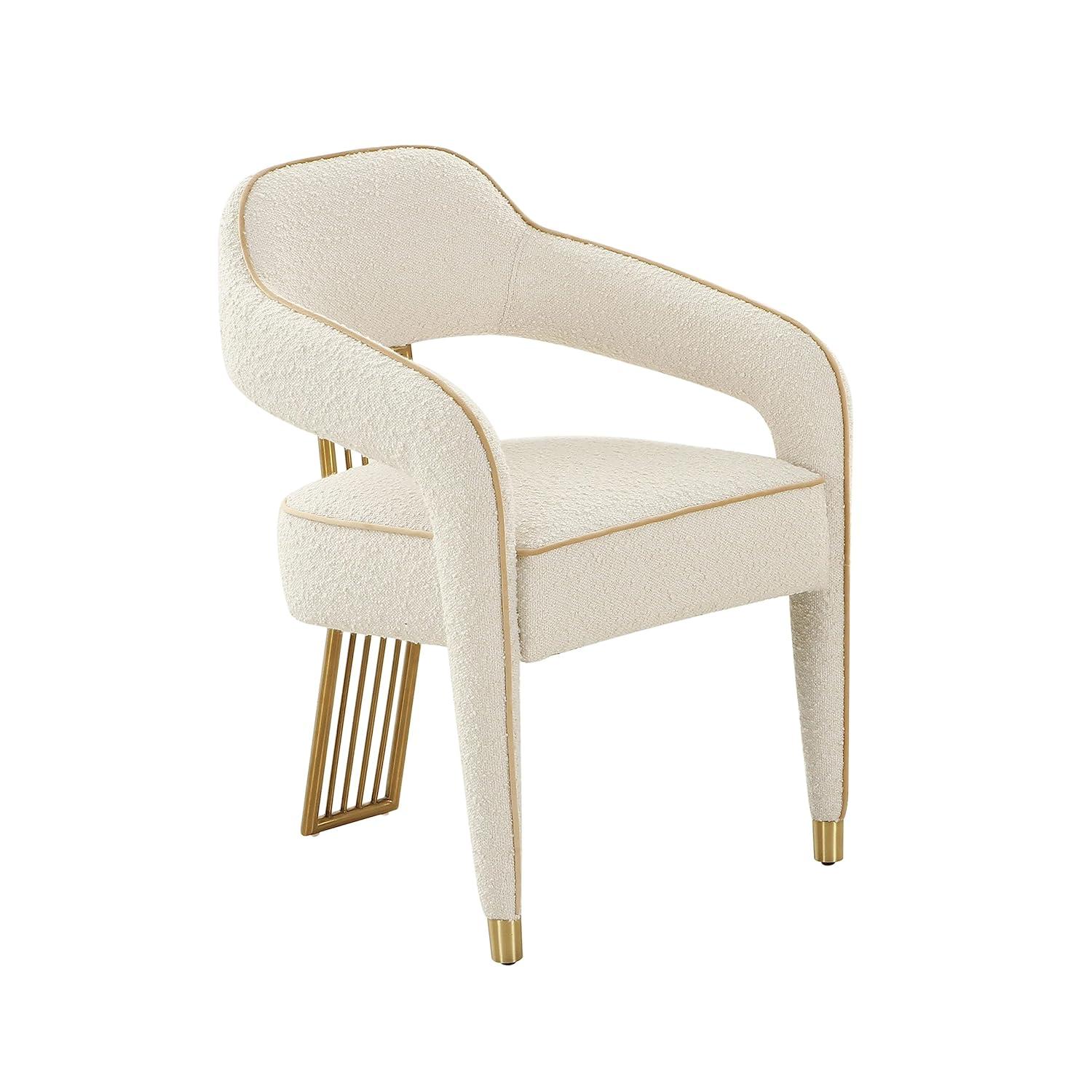 TOV Furniture lis Boucle Dining Chair