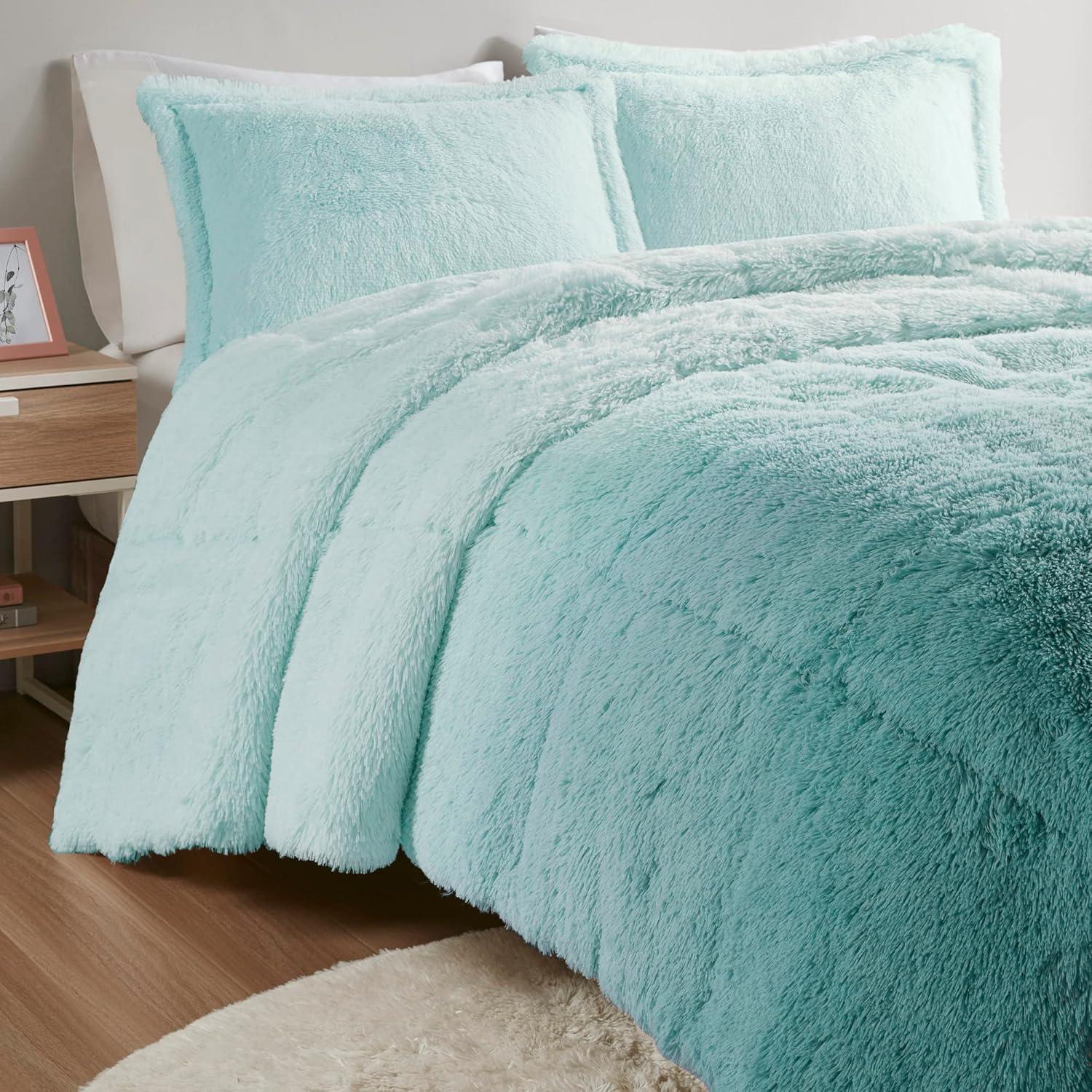 Intelligent Design Brielle Malea Shaggy Faux Fur Comforter Mini Set