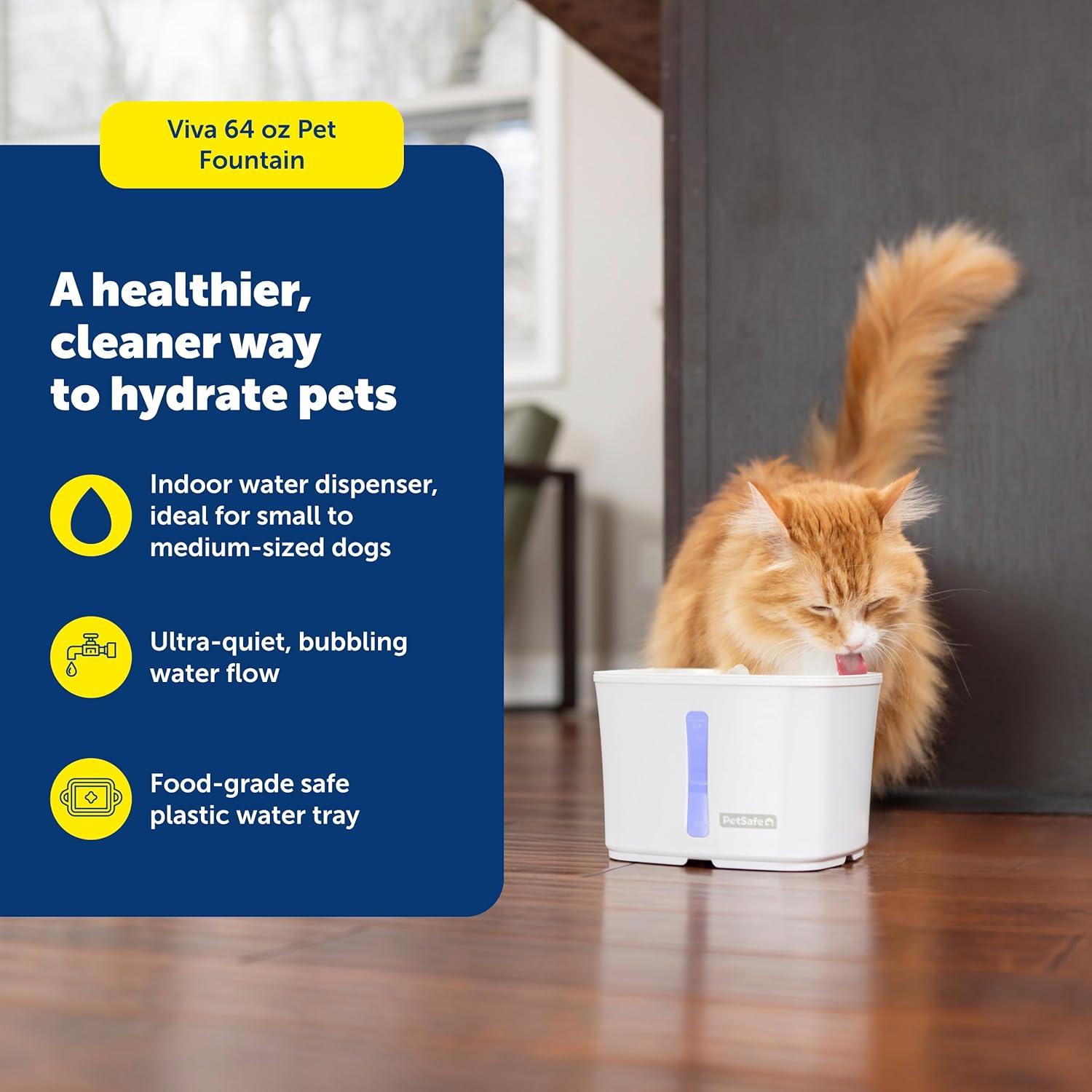 PetSafe PetSafe Viva Pet Fountain, Plastic Tray