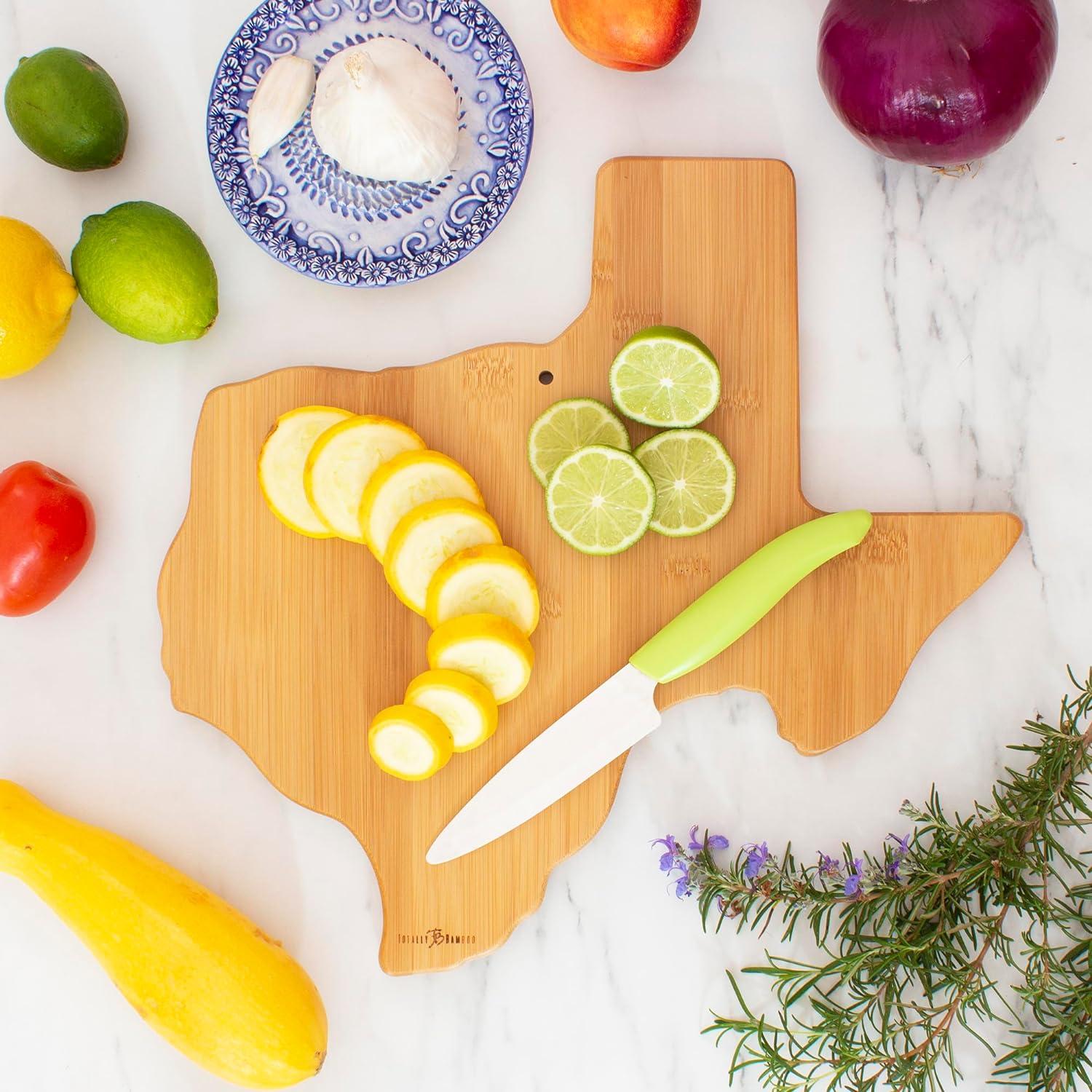 Totally Bamboo Destination Texas Cutting Board