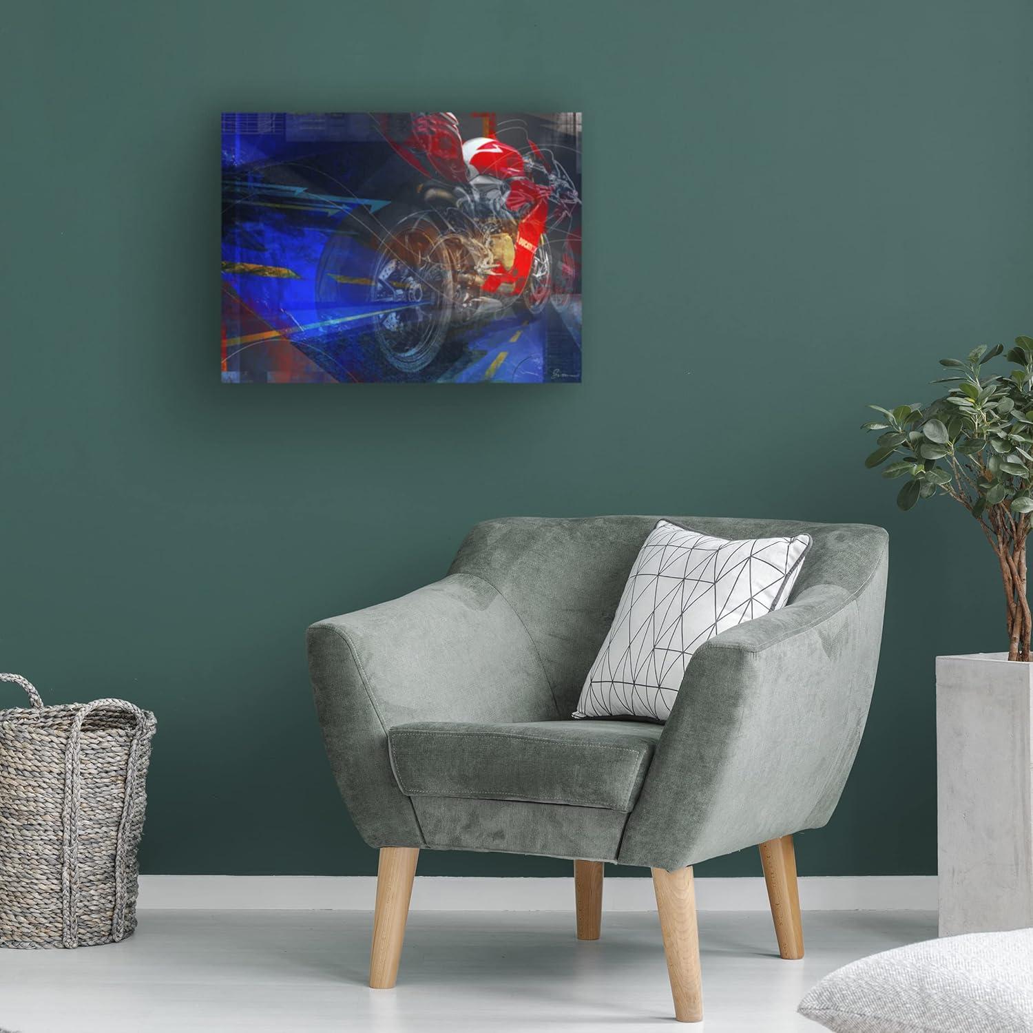 Greg Simanson 'Ducati Speed' Canvas Art