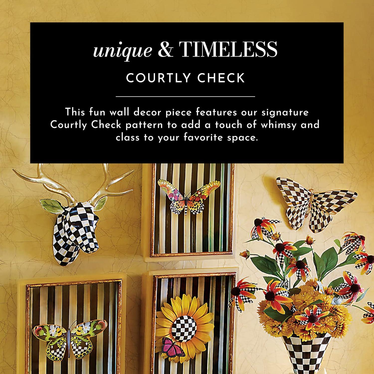 Courtly Check® Small Farmhouse Wall Clock