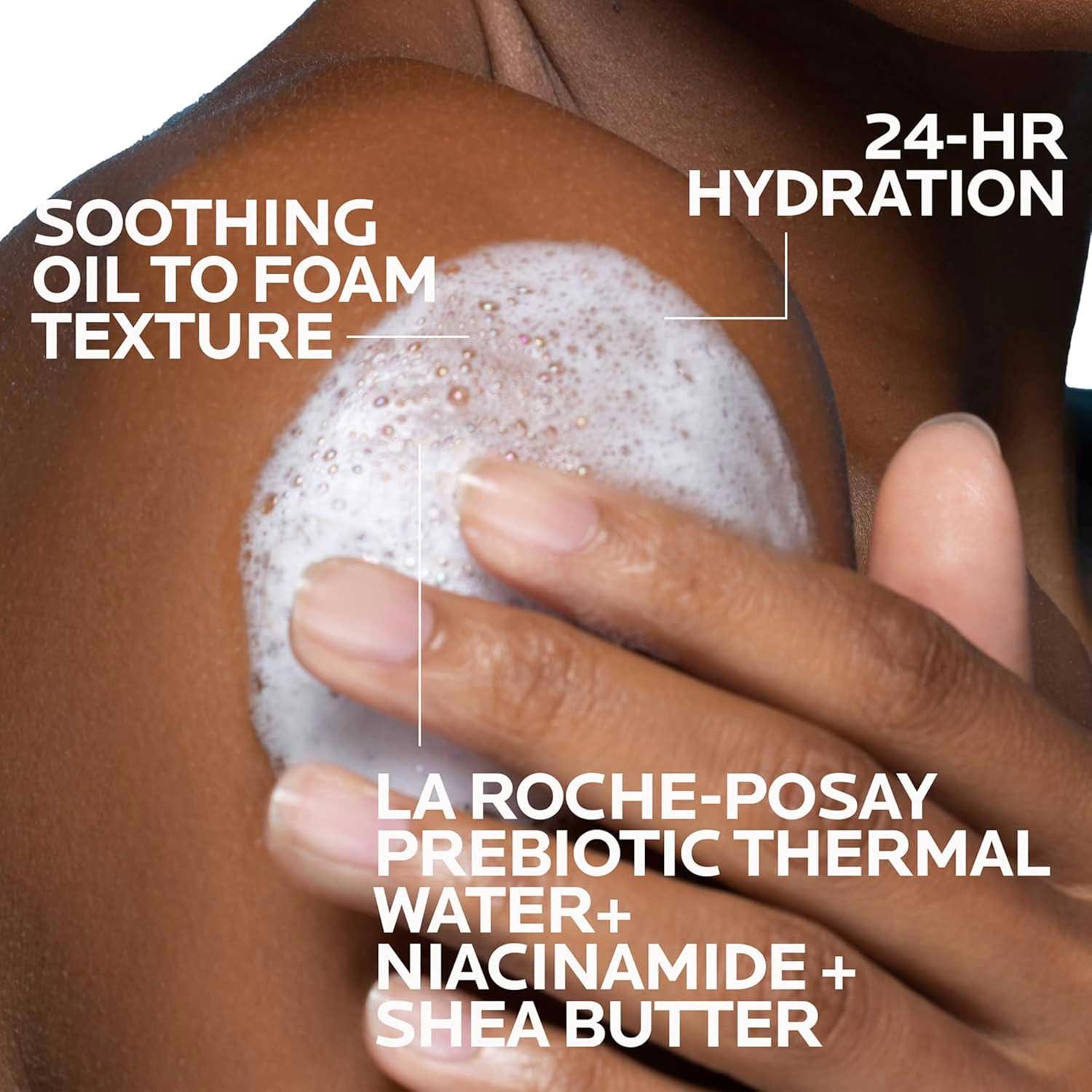 La Roche Posay Lipikar AP+ Gentle Foaming Cleansing Oil - Unscented - 13.52 fl oz