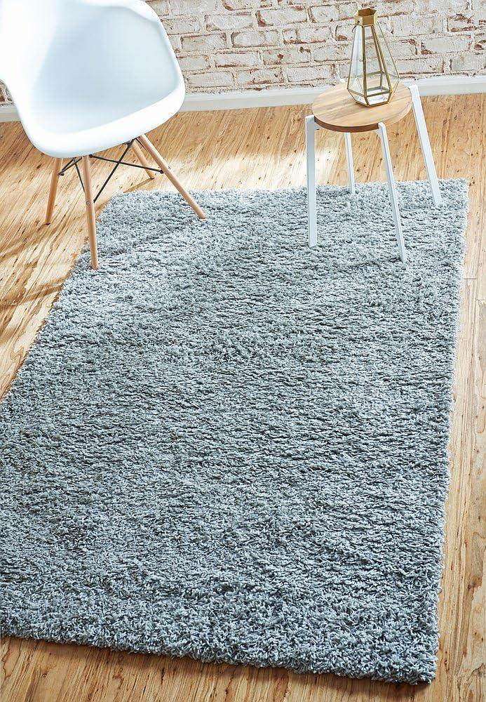 Unique Loom Solid Shag Solid Indoor Woven Area Rug