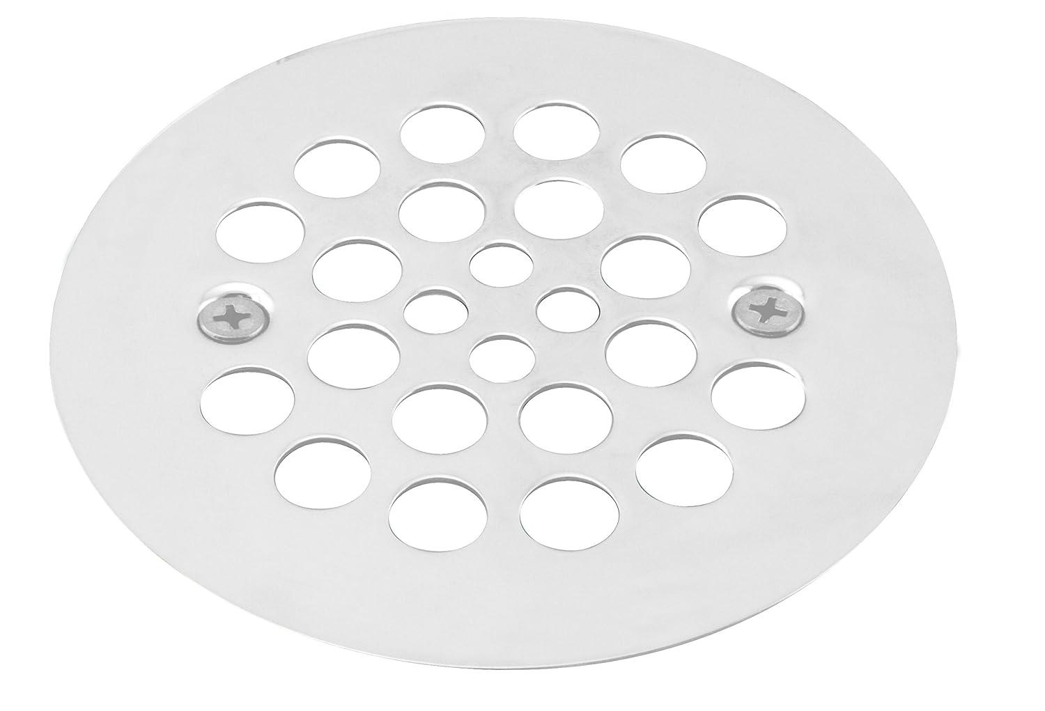 4-1/4" OD Brass Shower Strainer Grid Drain Cover