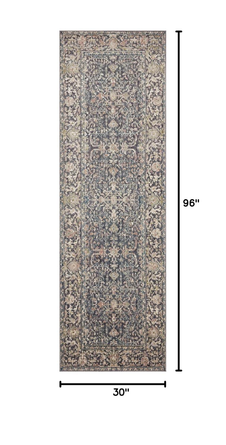 Jean Stoffer x Loloi Jean Stoffer x Loloi Bradbury Midnight / Multi Area Rug