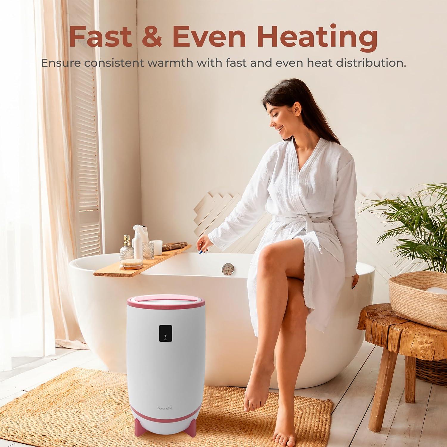 SereneLife Single Touch Electric Towel Warmer