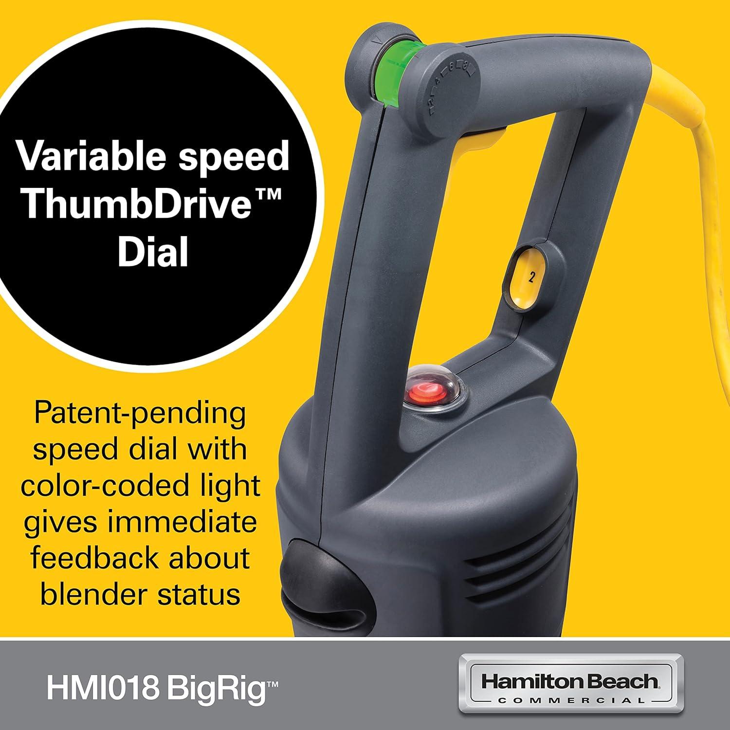 Hamilton Beach Commercial BigRig™ Immersion Blender - HMI018