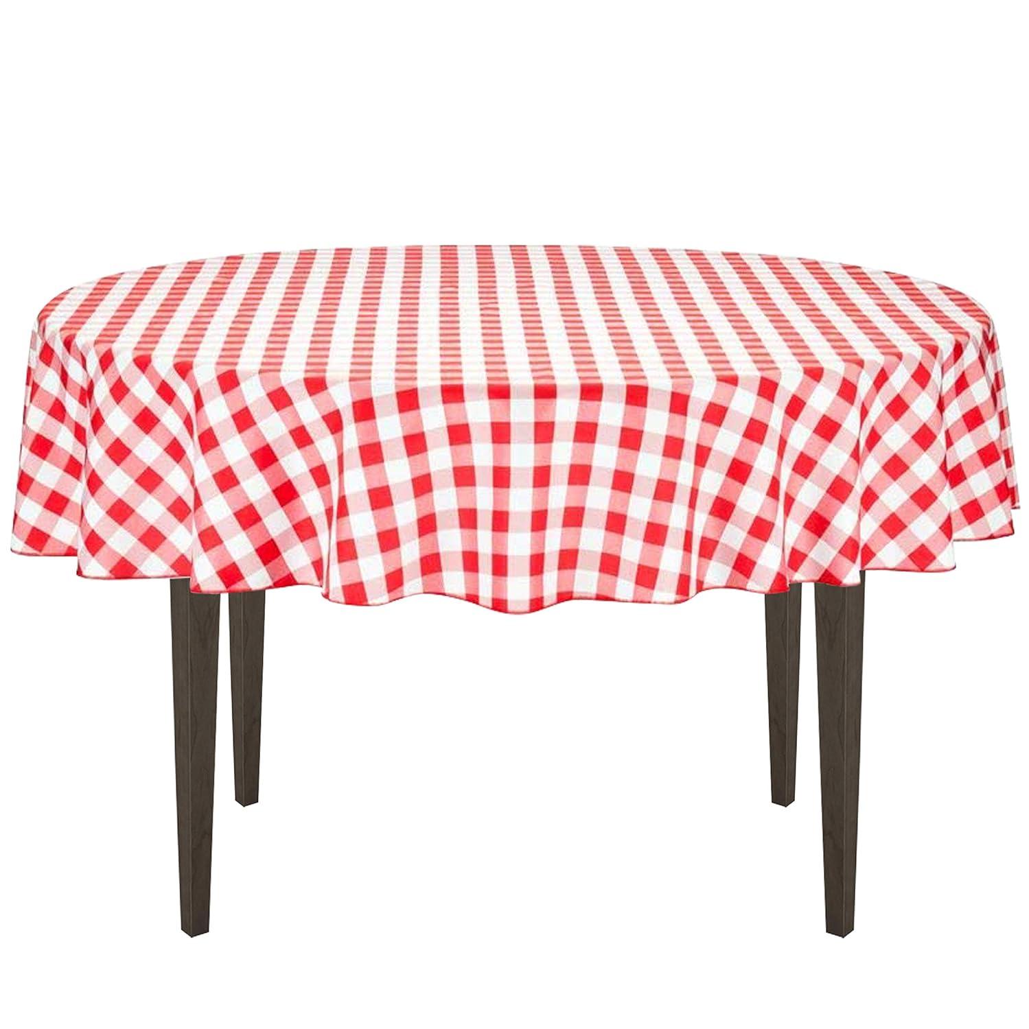 Loon Peak® Salerno Buffalo Plaid Tablecloth & Reviews | Wayfair