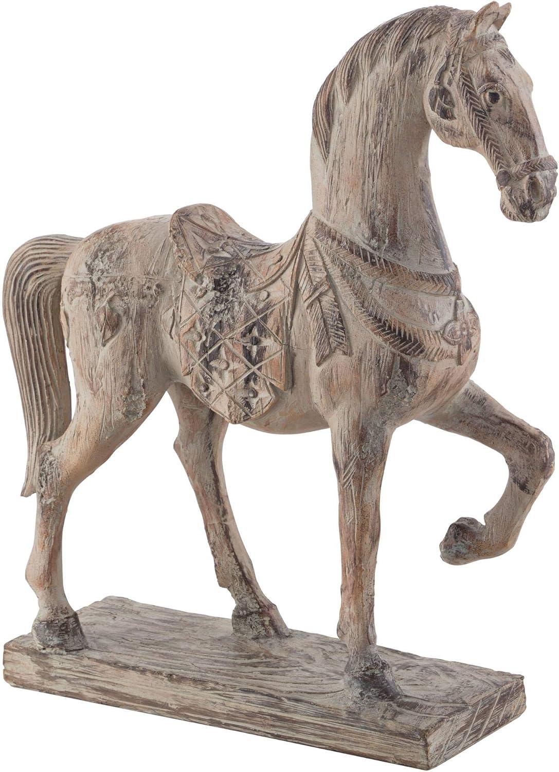 Kensington Hill Rustic Horse 15 1/4" High Statue