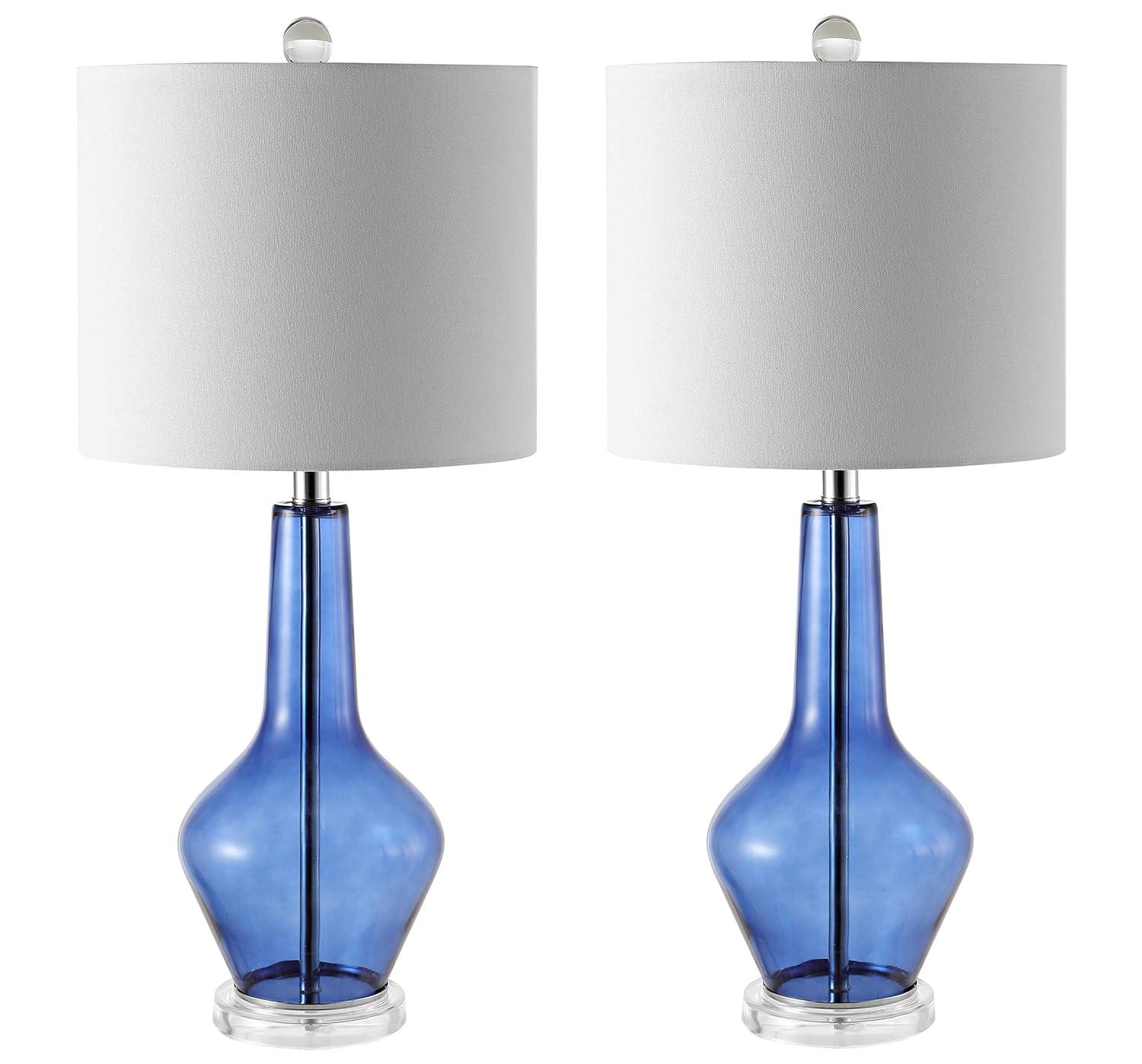 Brisor Table Lamp (Set of 2) - 22 Inch Height - TBL4222 - Blue - Safavieh
