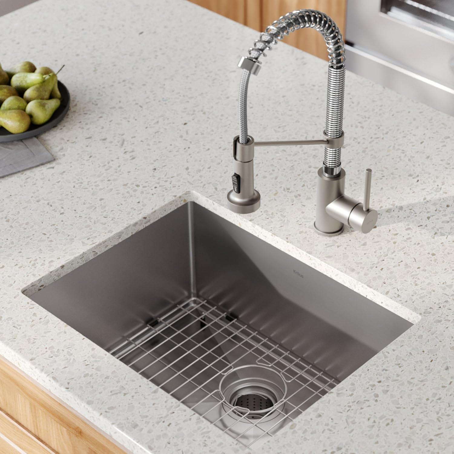 Standart PRO™ 23" L x 18" W Undermount Kitchen Sink with Faucet