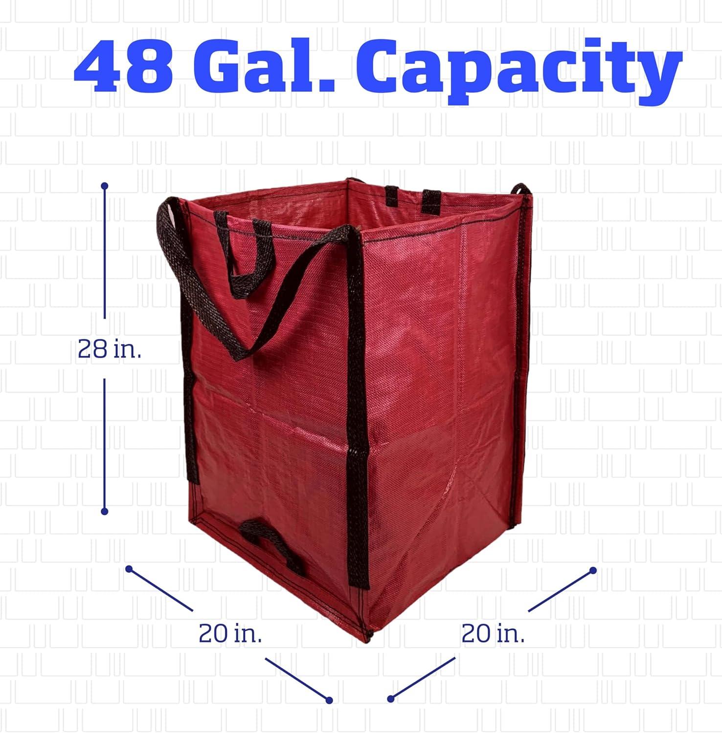 DuraSack DuraSack Home and Yard Bag, Heavy Duty, 20"L x 20"W x 28"H