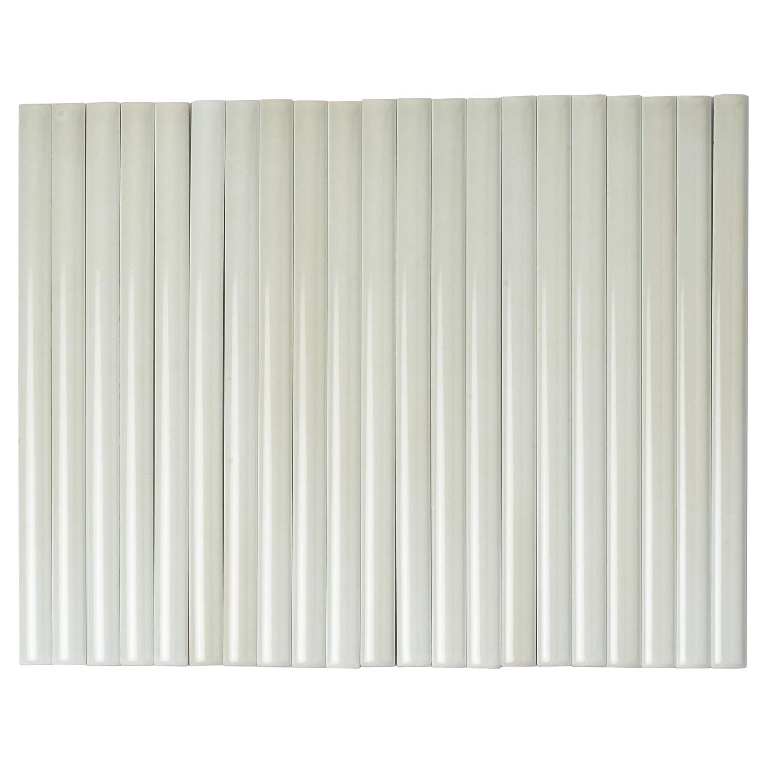 Apollo Tile Silken 7.9'' L x 0.5'' W Ceramic Round Tile Trim (Set of 10)