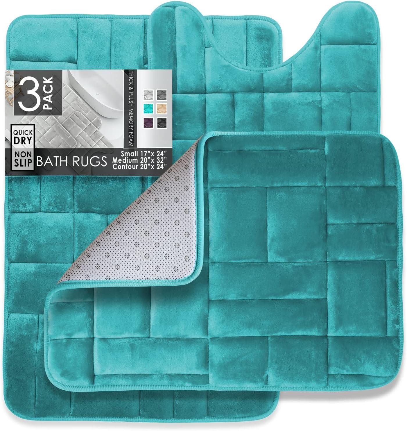 Clara Clark Memory Foam Bath Rug