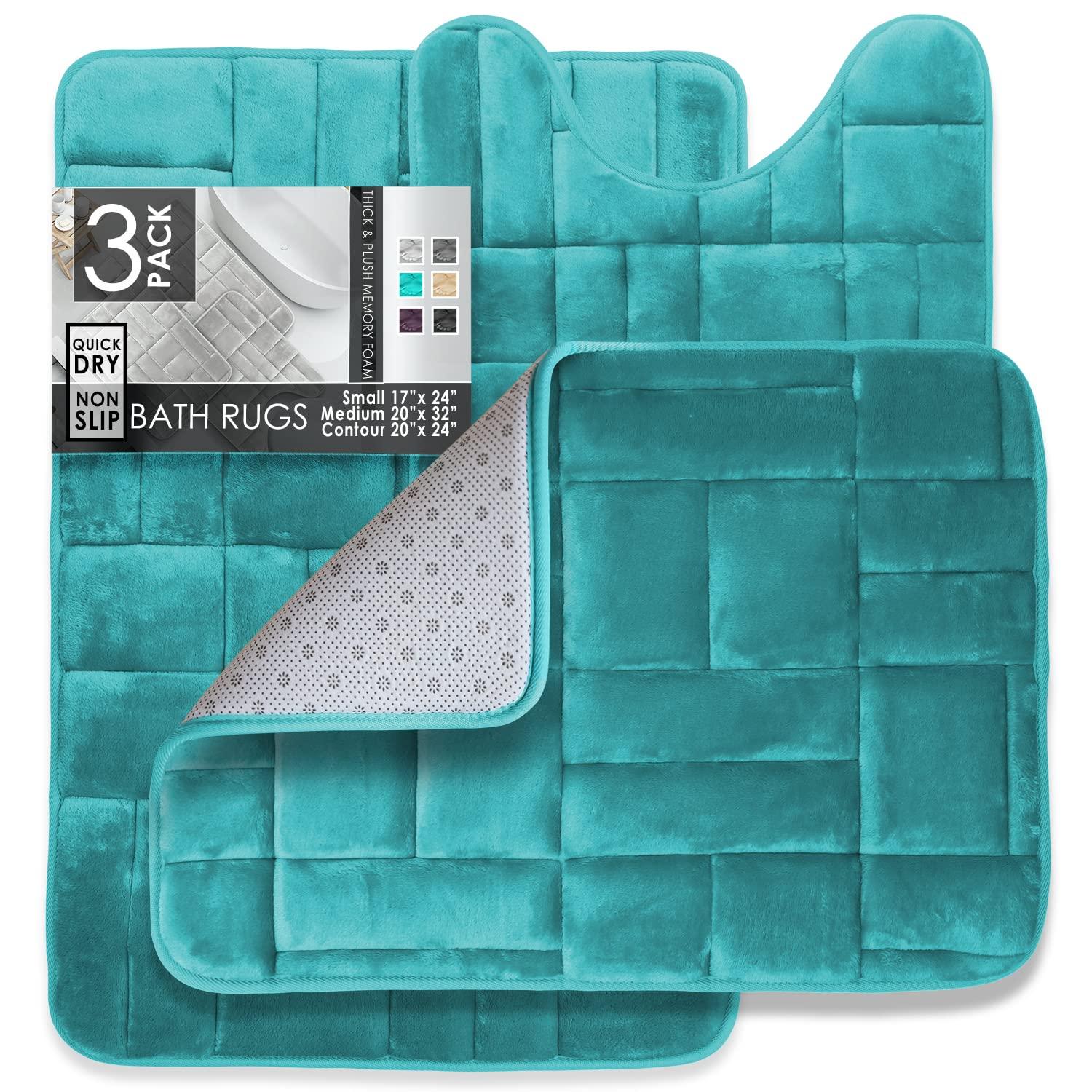 Clara Clark Memory Foam Bath Rug