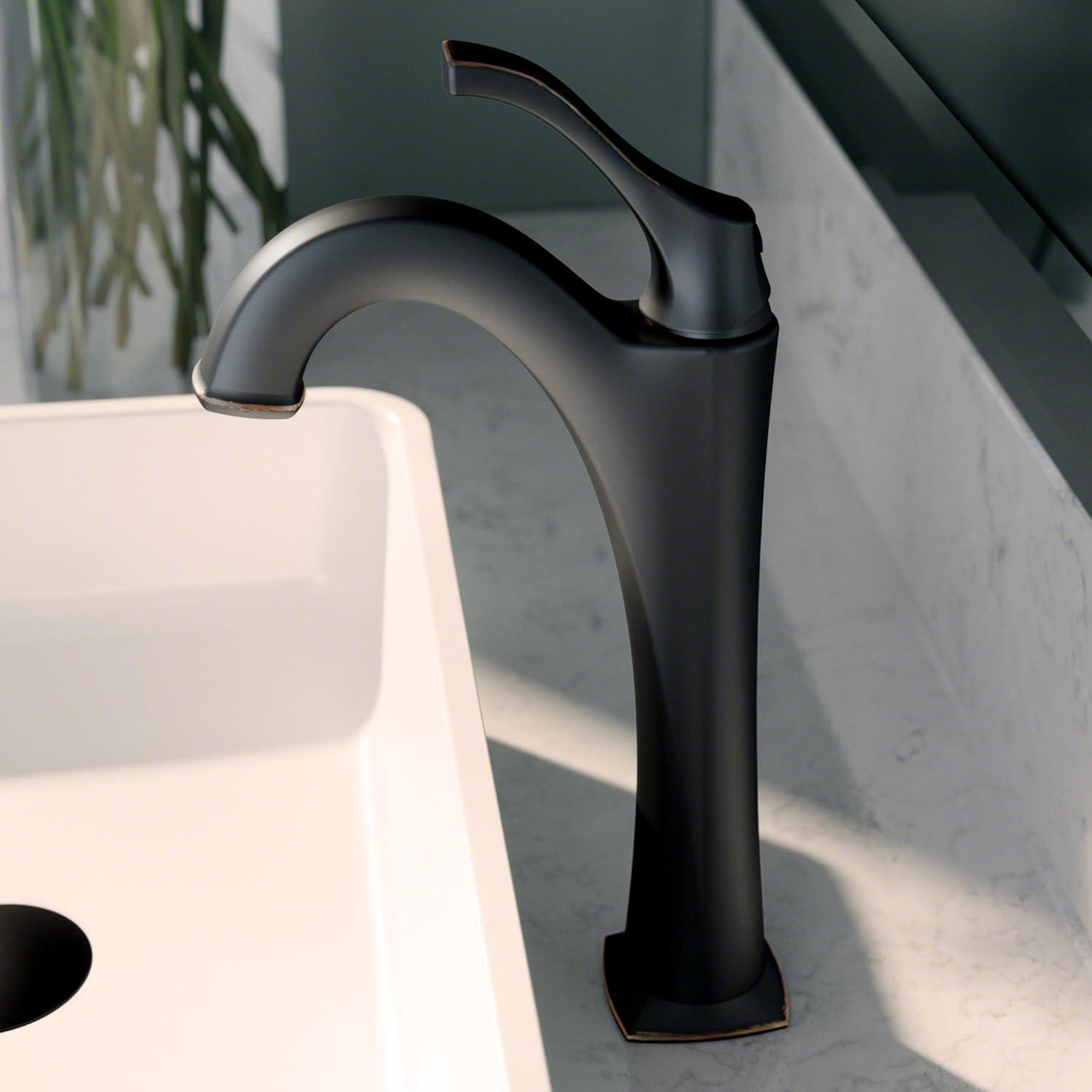 Arlo Vessel Sink Bathroom Faucet with Drain Assembly