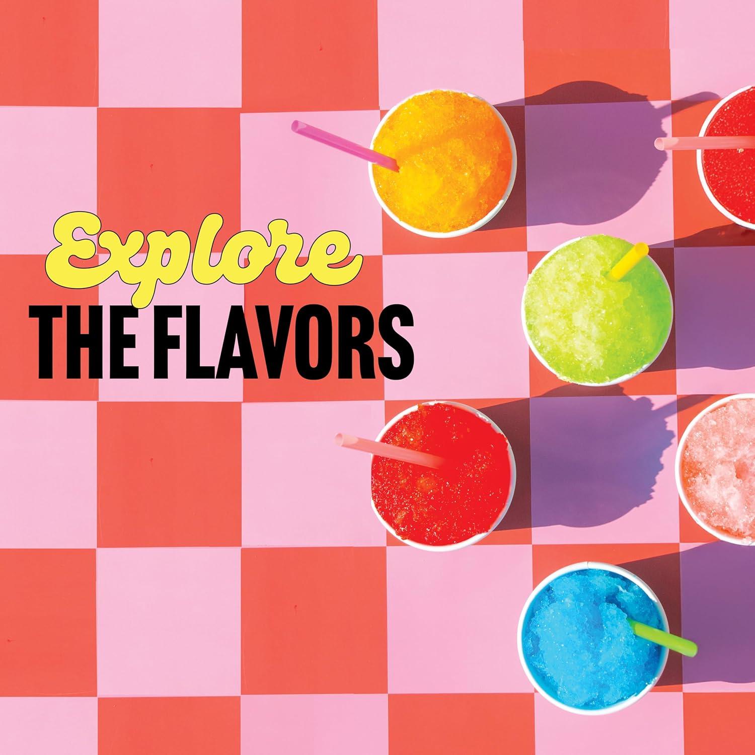 Hawaiian Shaved Ice Snow Cone Syrup, Lemon-Lime Flavor, Shelf-Stable, 1 Pint