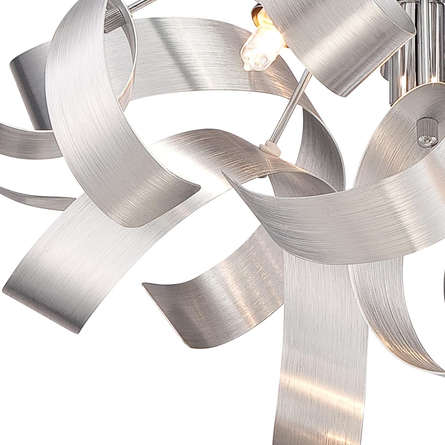 Quoizel Lighting Ribbons 4 - Light Flush Mount in  Millenia