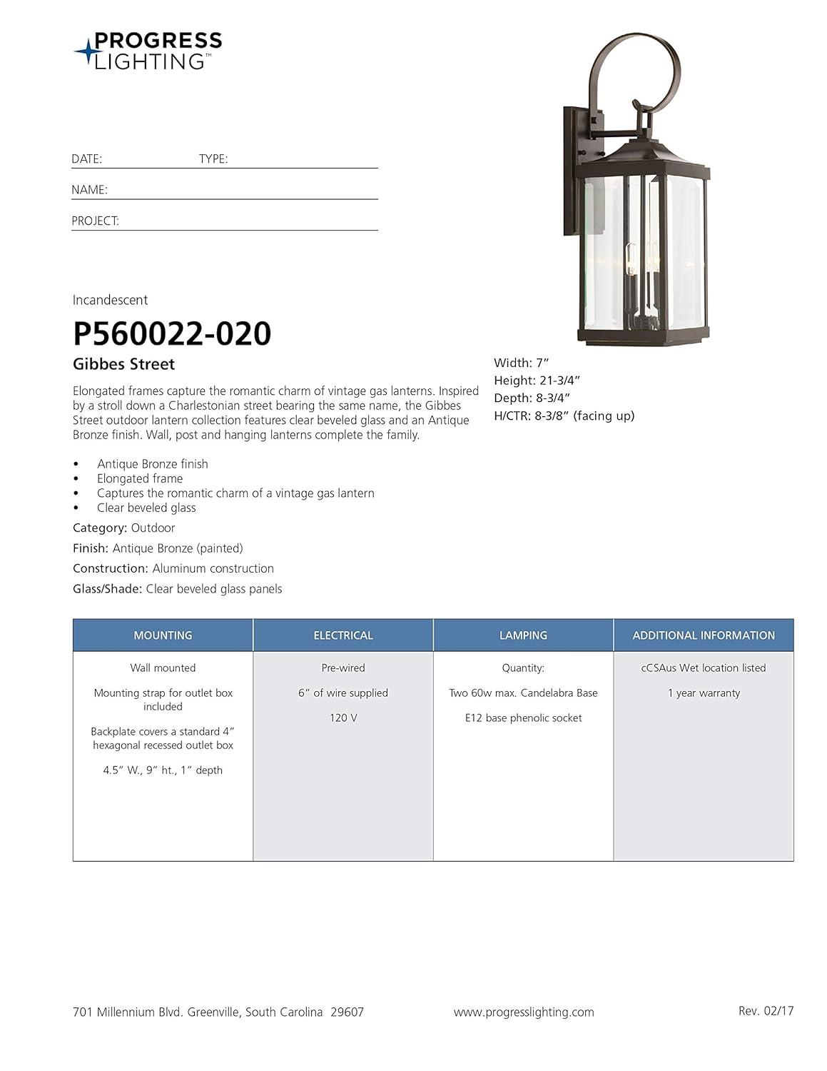 Crawley 2 Light Outdoor Wall Light