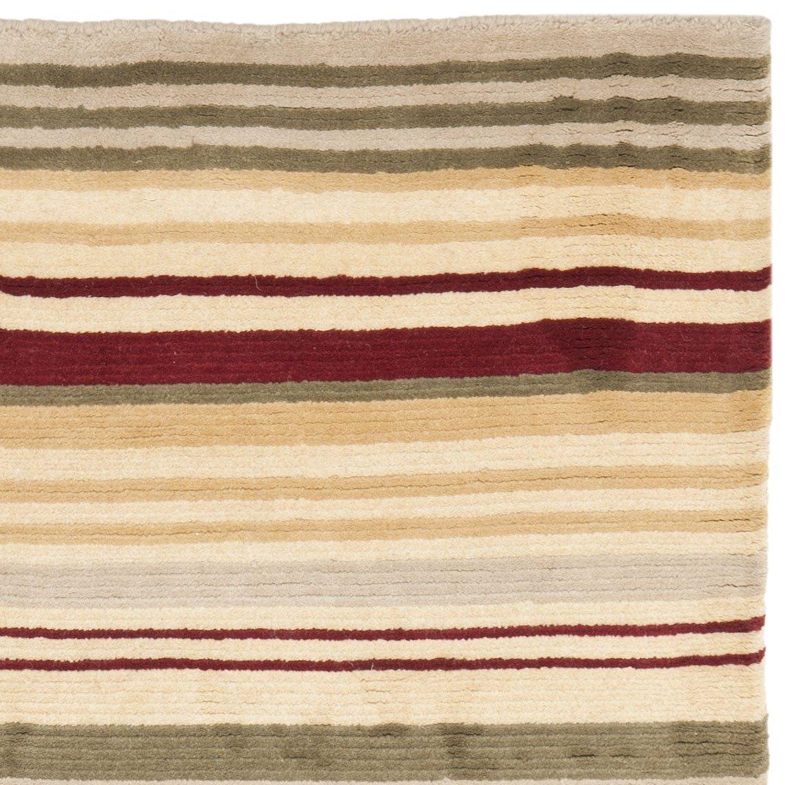 Safavieh Lexington Hand Tufted Wool Pile Striped Rug