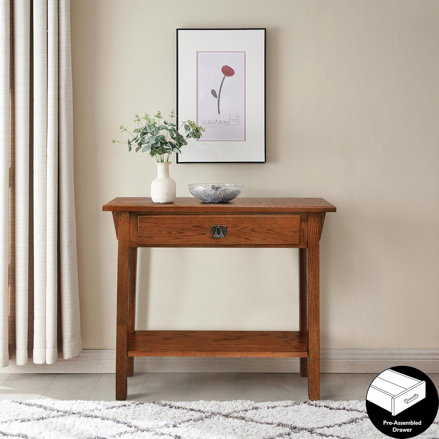 Favorite Finds Mission Hall Stand Russet Finish - Leick Home