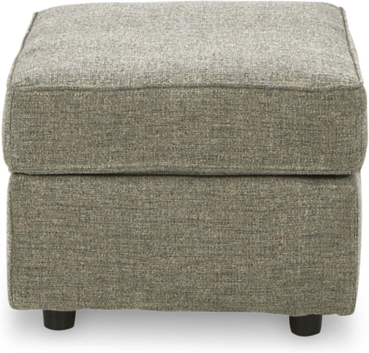 Cascilla Neutral Upholstered Contemporary Ottoman