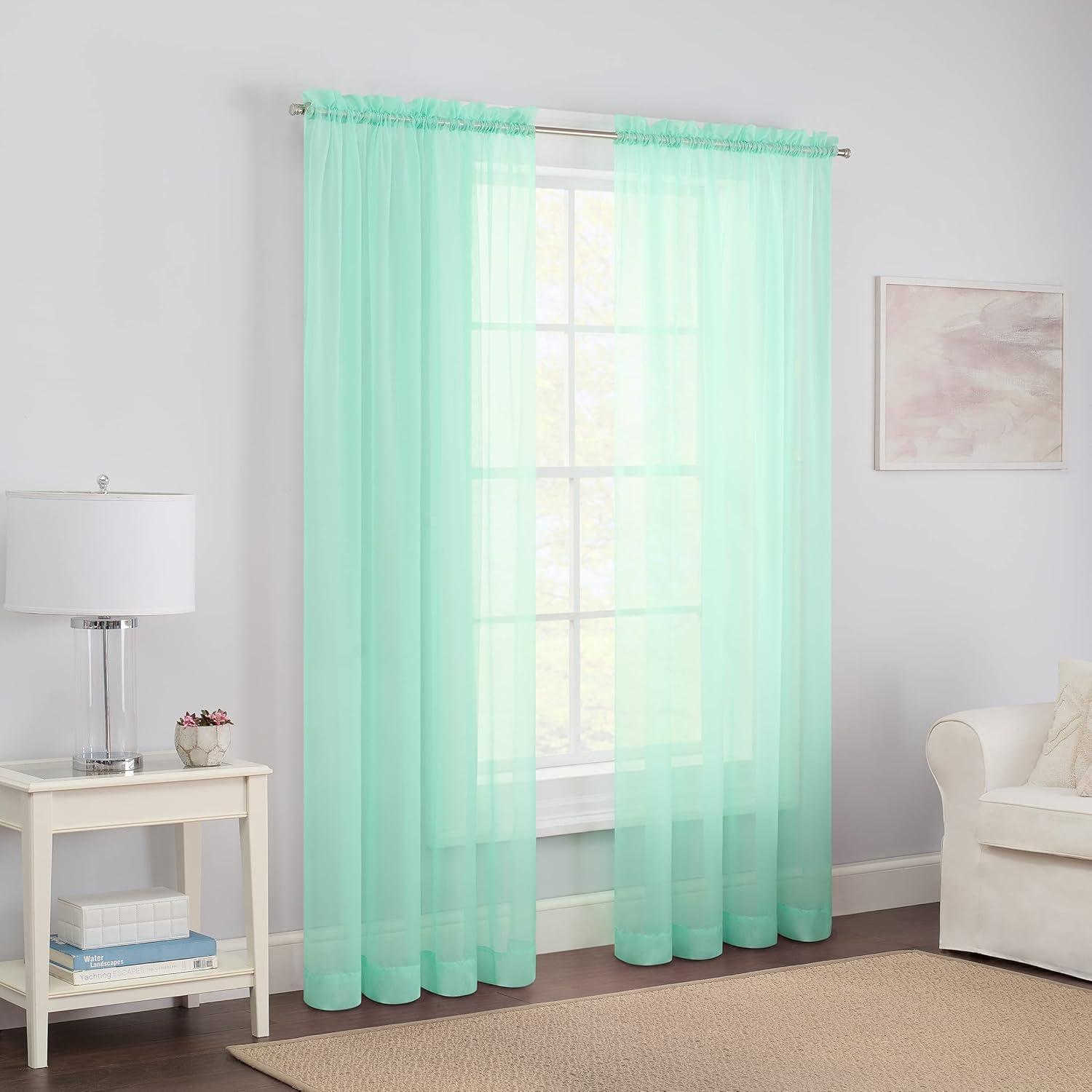 Pairs to Go™ Victoria Voile curtain panel pair