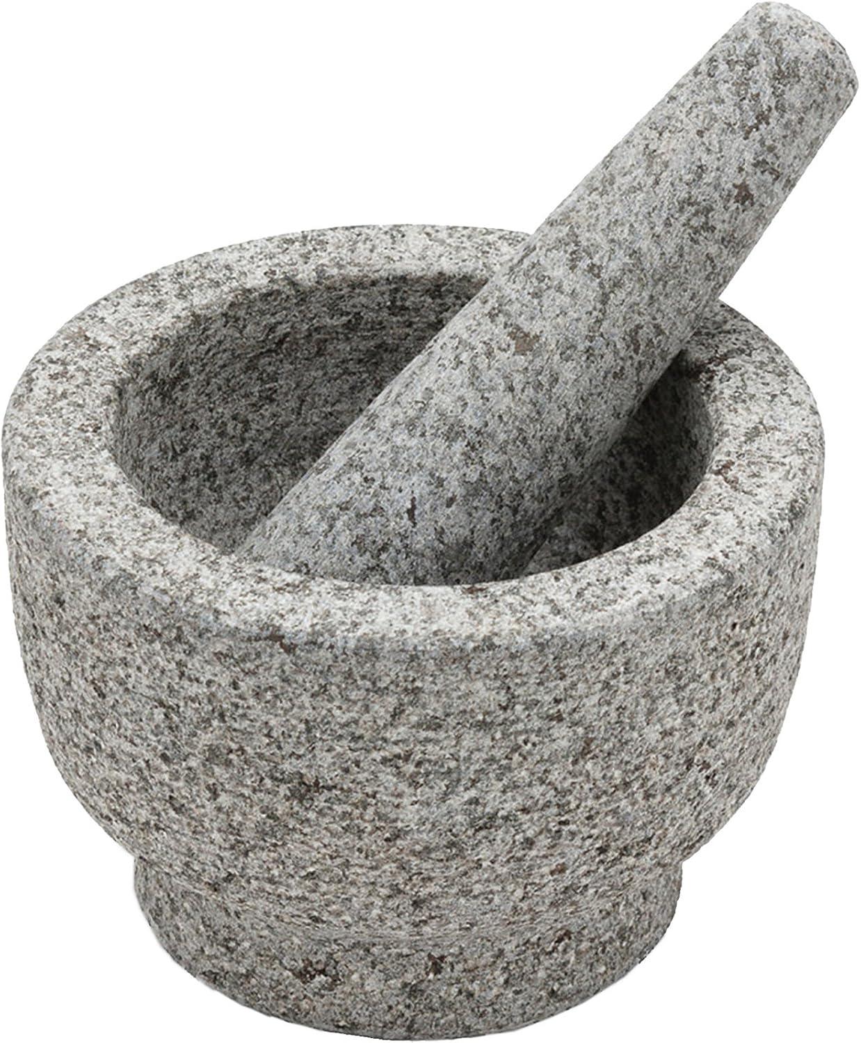 Granite Stone 6.25" Mortar and Pestle Set