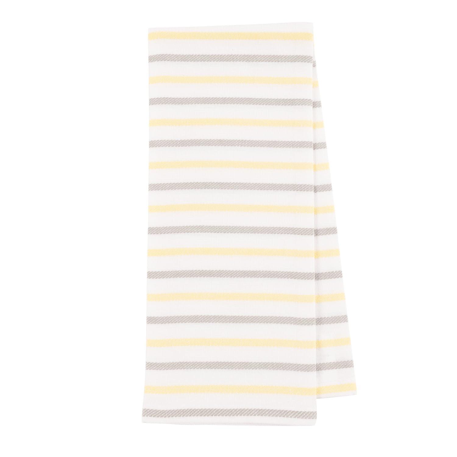 The Pantry Club Lemon Kitchen Dish Towel, 4 Pack, 18" x 28"