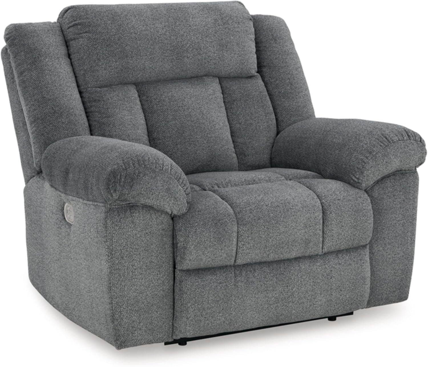 Ashley Furniture Tip-Off Slate Power Recliner