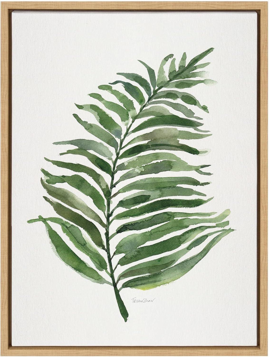 " Green Fern " by Patricia Shaw Painting Print