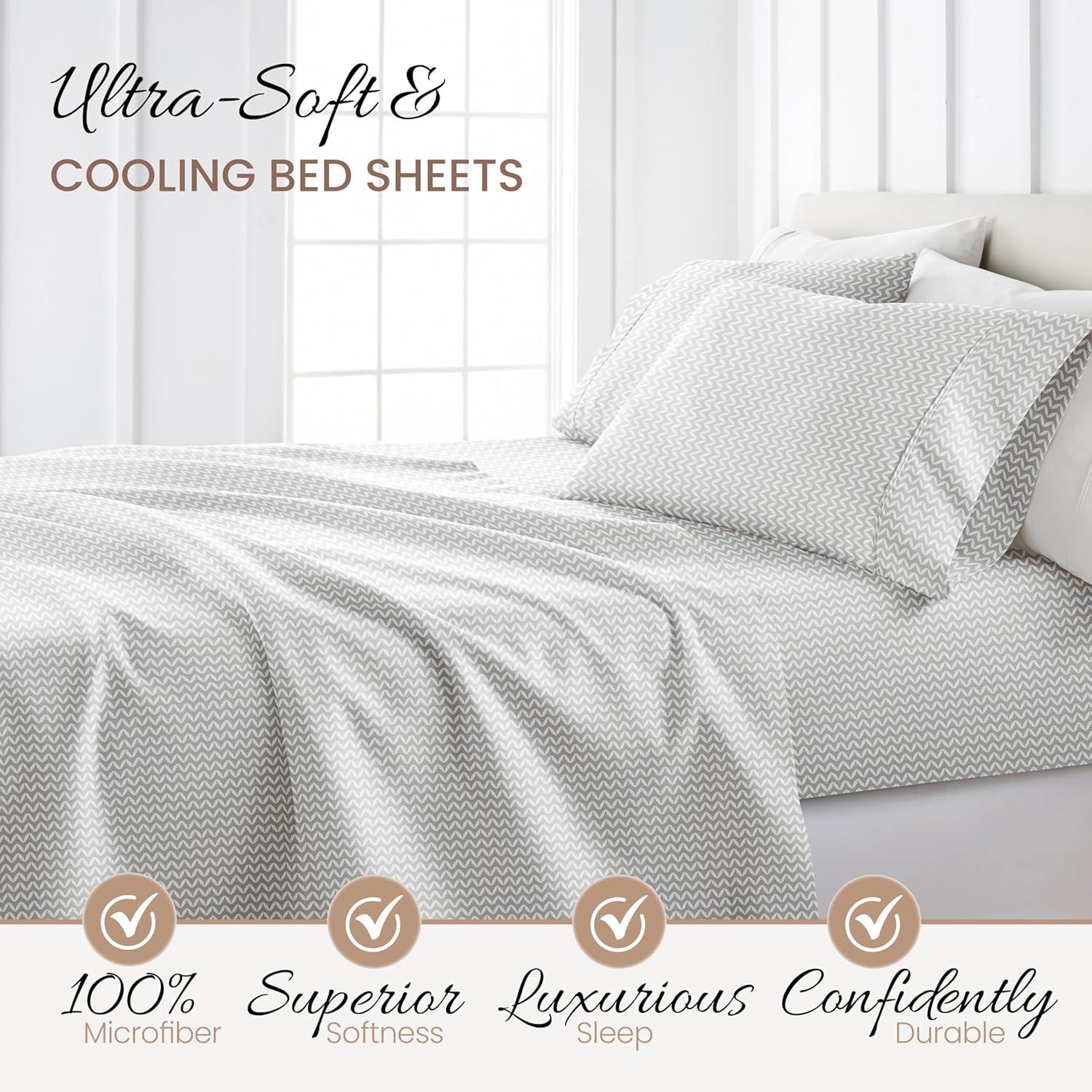 Simply Soft Chevron Geo Pattern Sheet Set