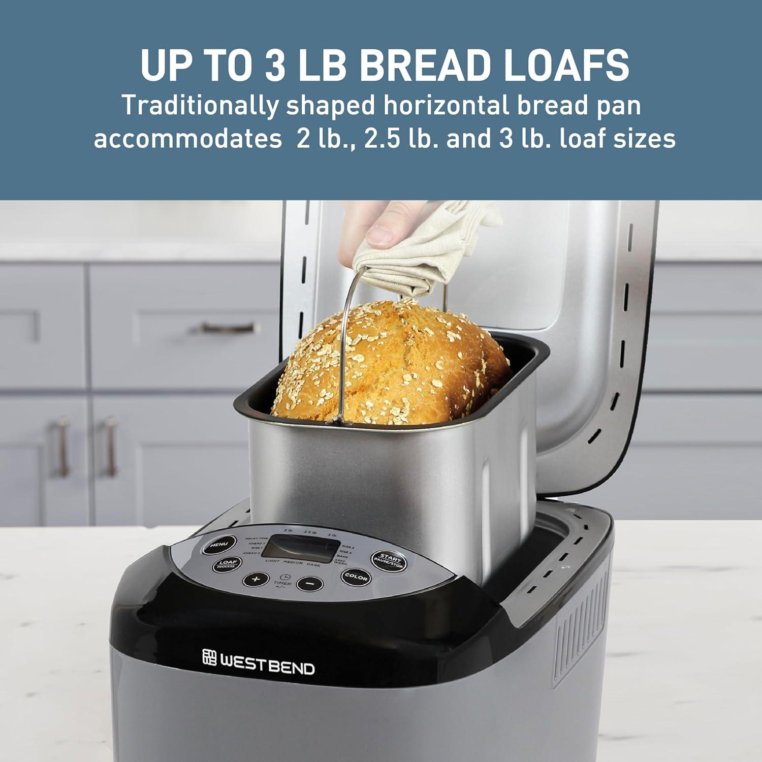 West Bend 3-Pound Bread Maker, 47413