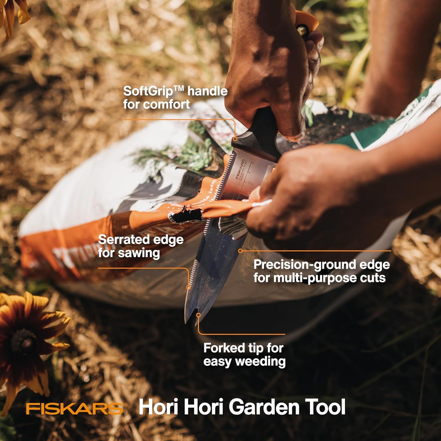 Fiskars Hori Hori Garden Tool with Sheath