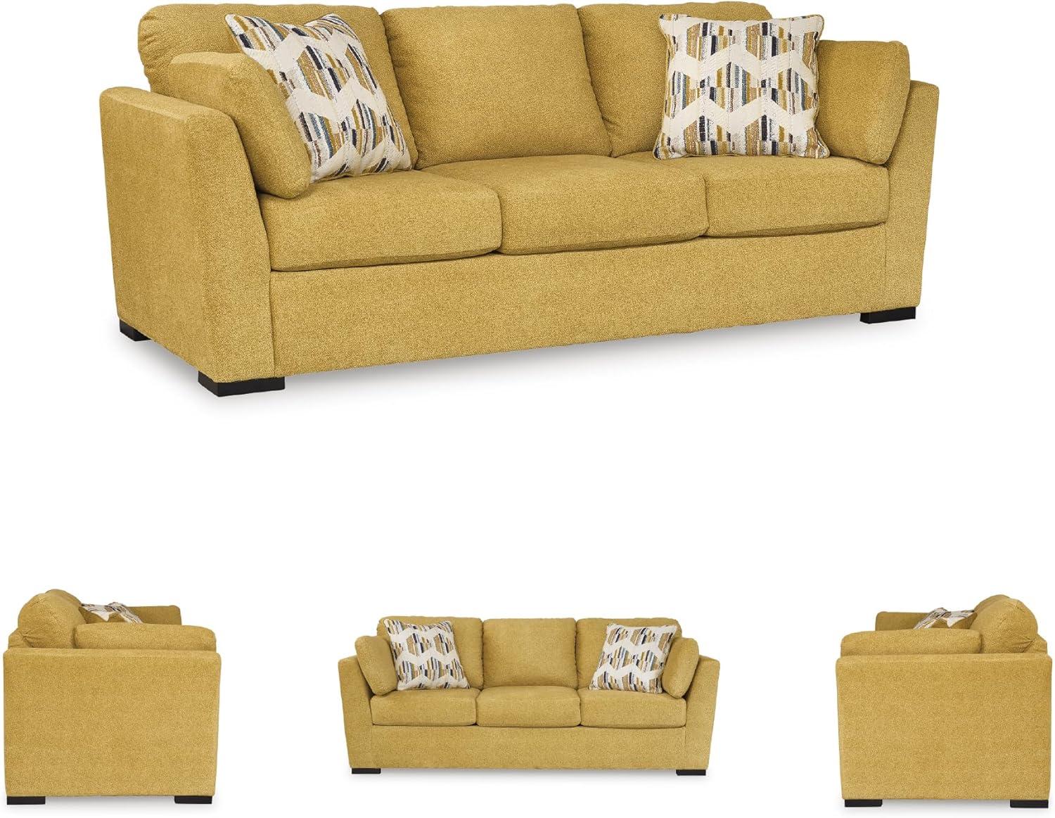 Signature Design by Ashley Keerwick Yellow Sofa