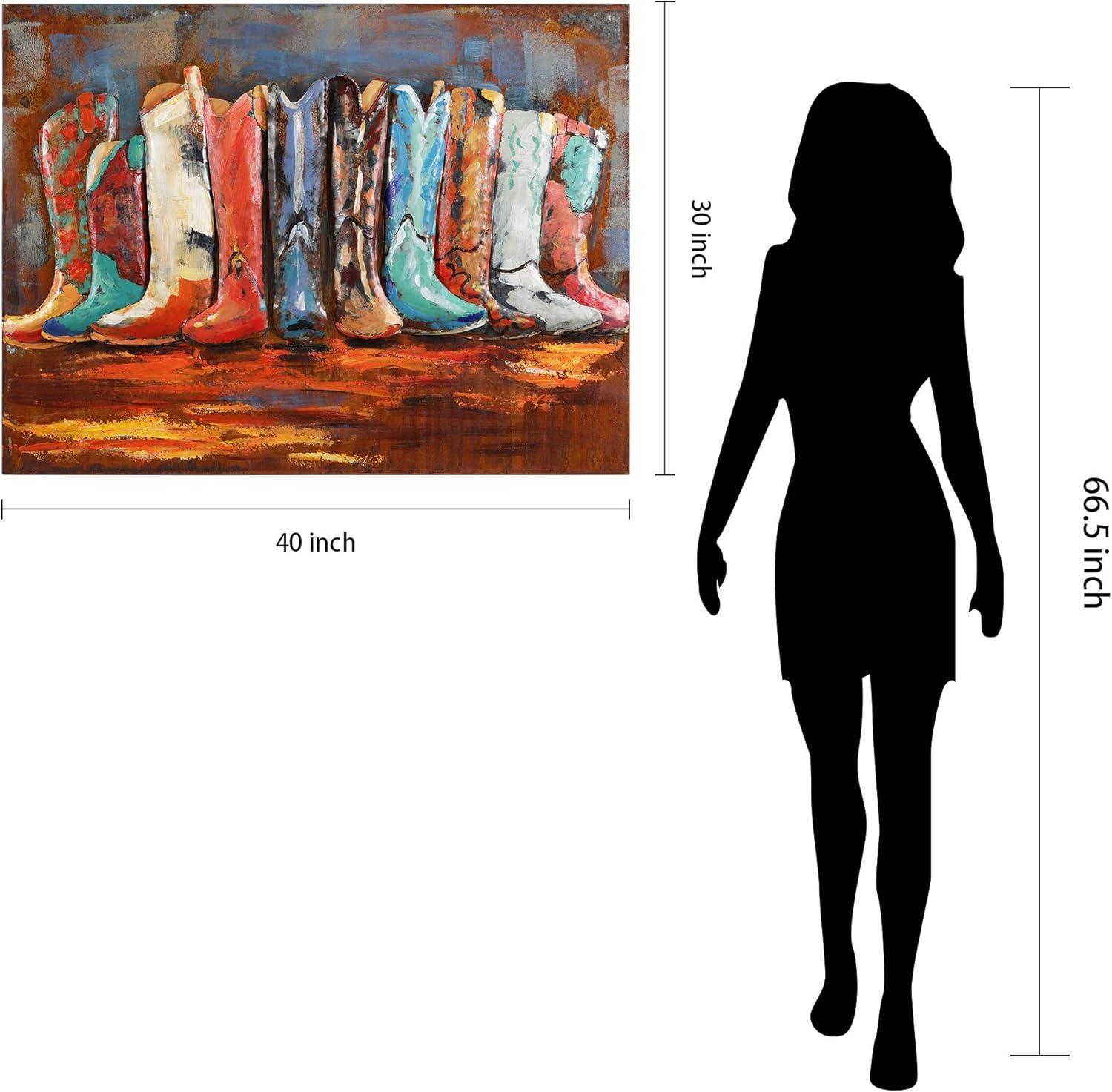 weilaicheng Unframed Painting on Metal