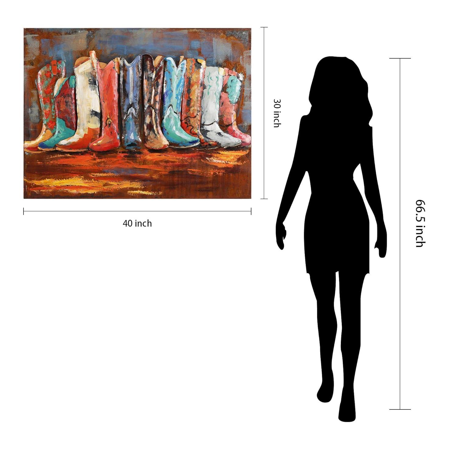 weilaicheng Unframed Painting on Metal