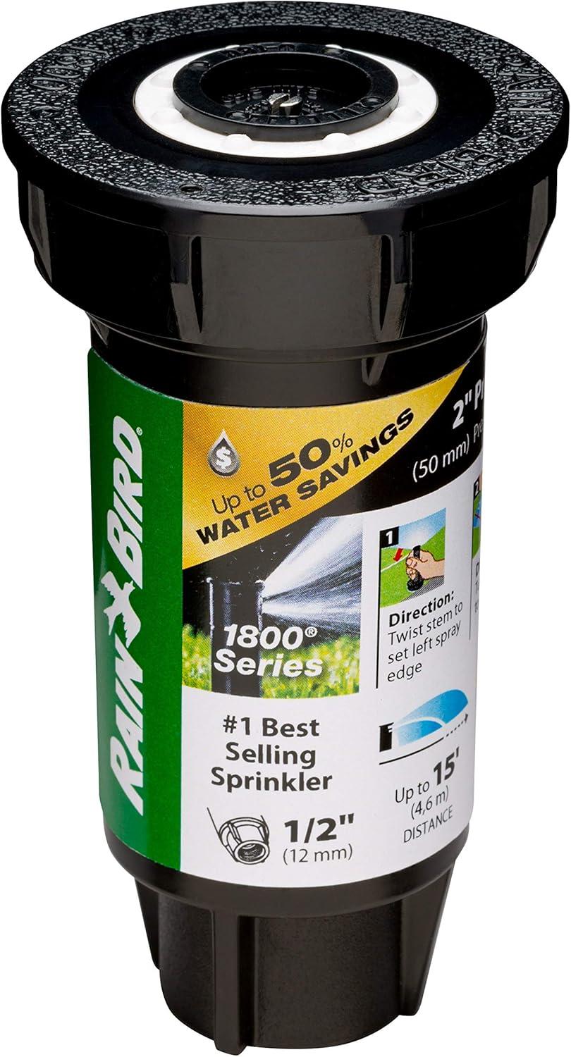 Professional Series 2" Quarter Circle Pop Up Spray Head Dual Spray Noz, Each