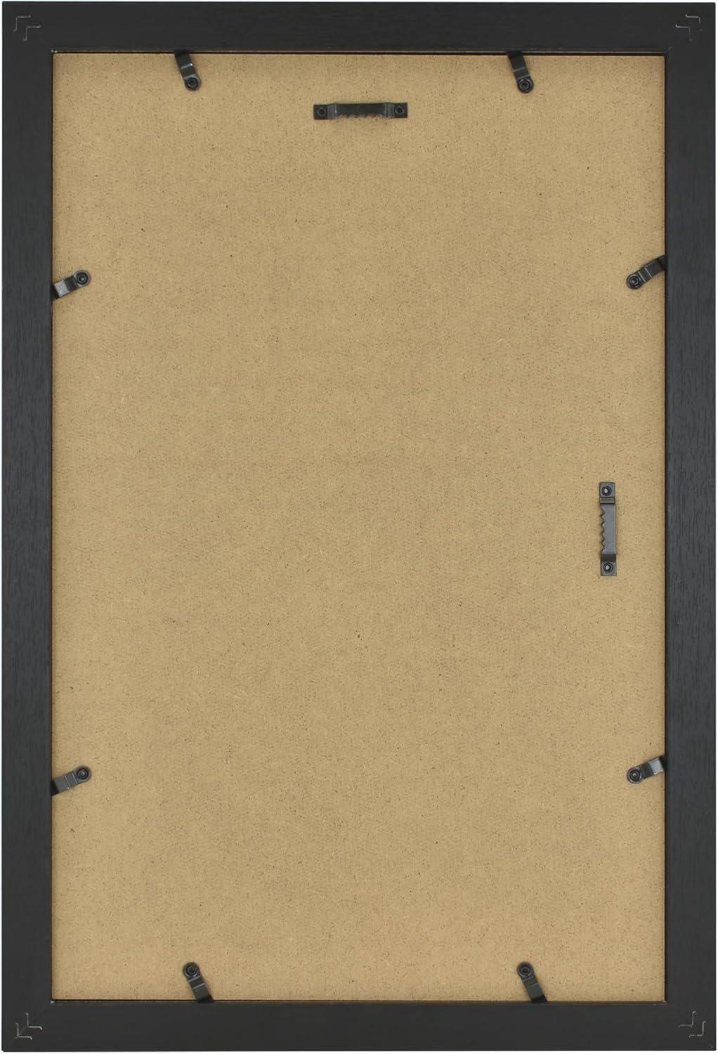 MCS Studio Gallery 11x17 Picture Frame Black Woodgrain, Rectangle Photo Frame for Photos, Posters & Art Prints (1-Pack)