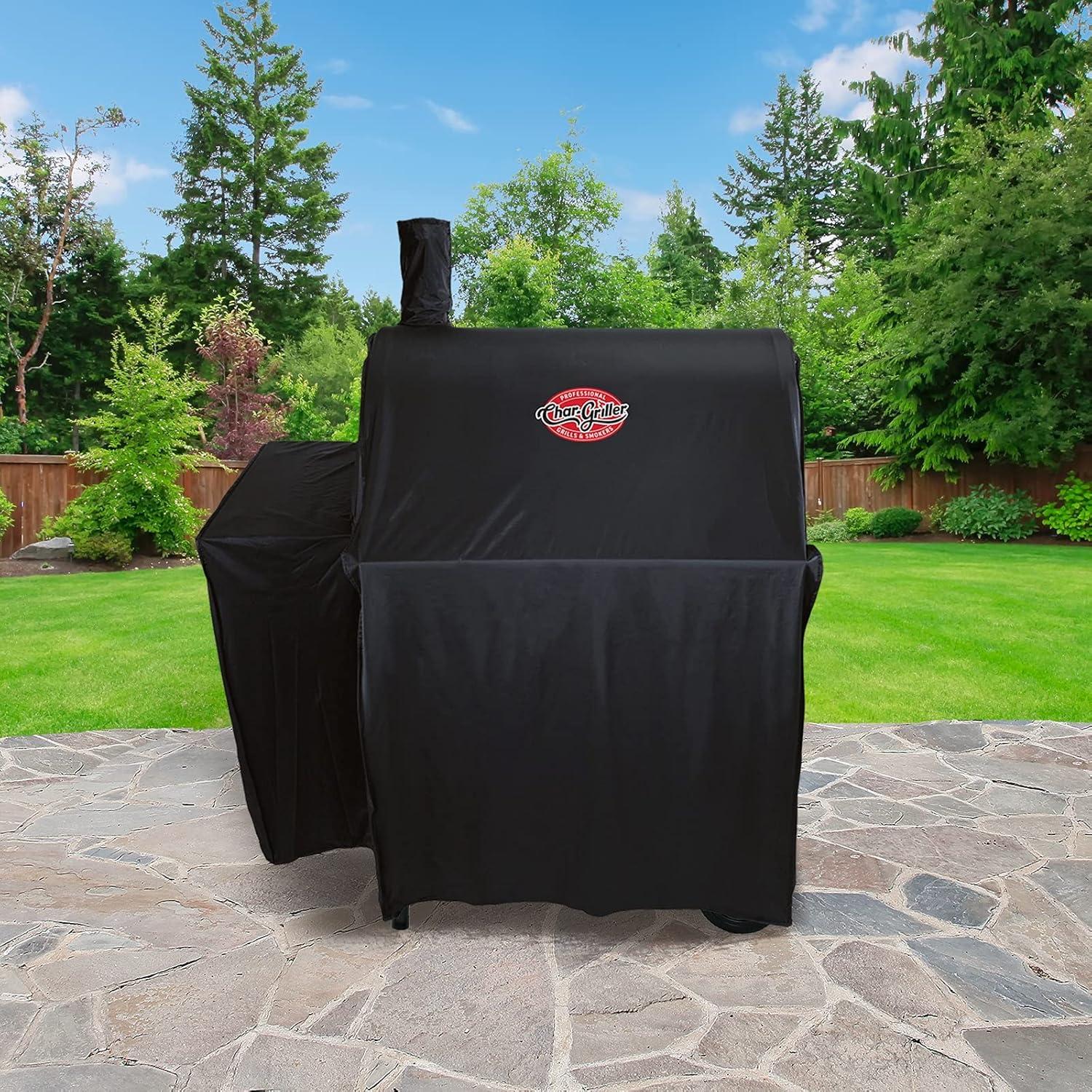 Char-Griller All Purpose Adjustable Grill Cover