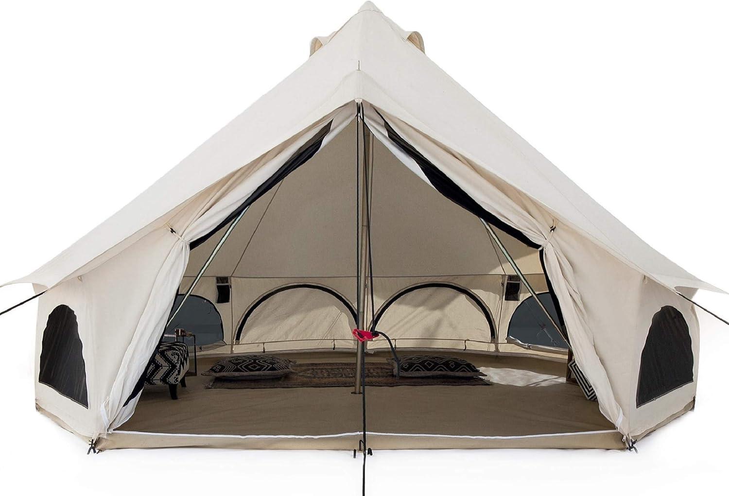 White Duck Outdoors 13ft Avalon Bell Tent (Fire & Water Repellent)