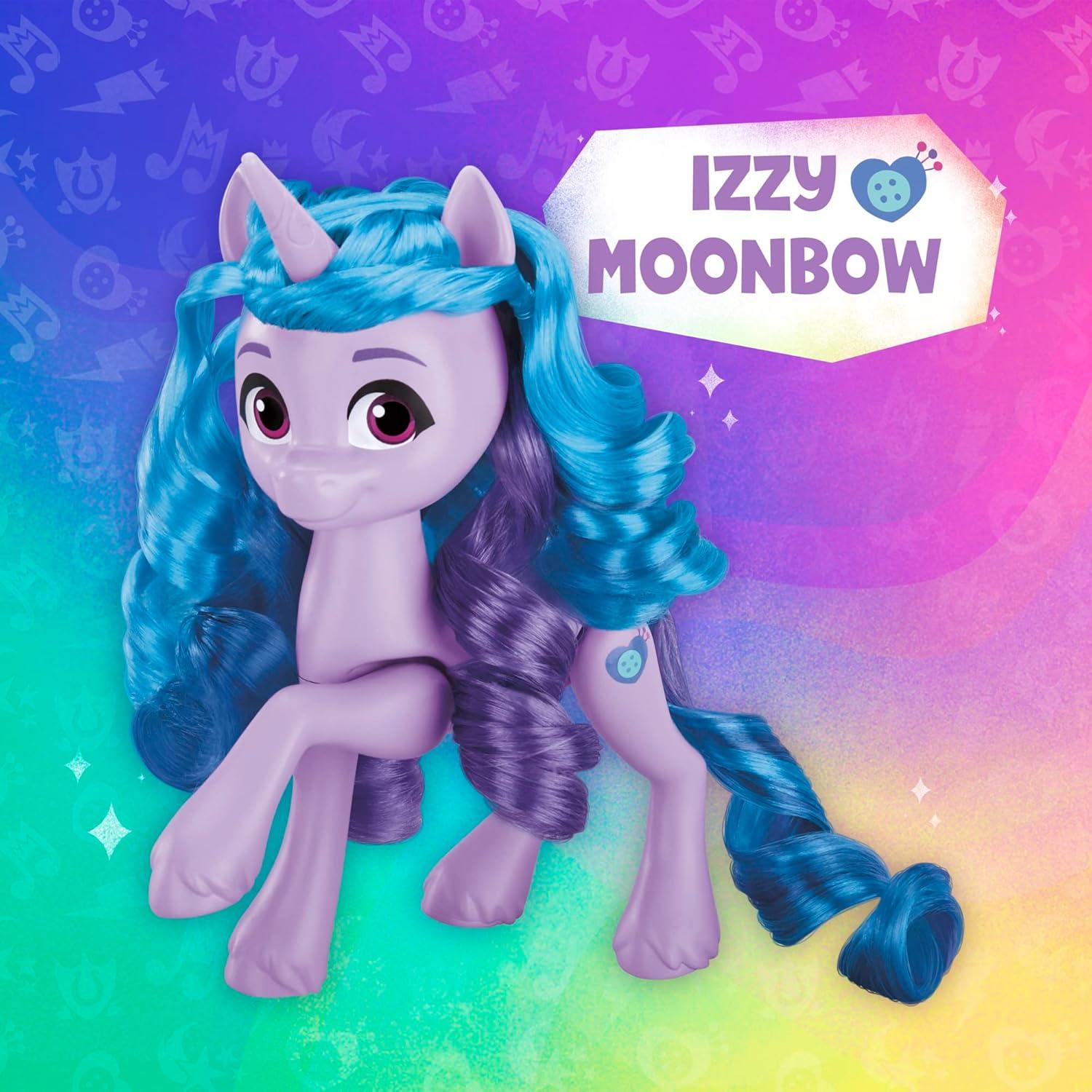 Hasbro My Little Pony Pinkie Pie and Izzy Moonbow Doll, 6 Pack