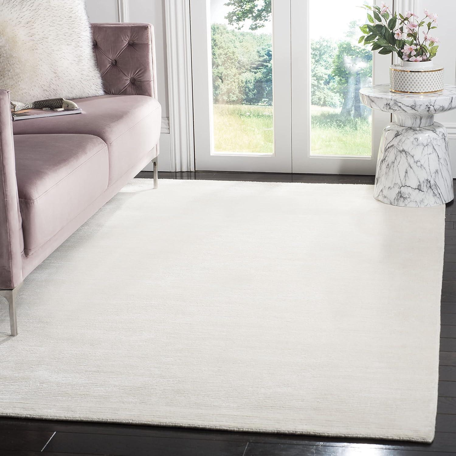 Mirage MIR234 Hand Loomed Indoor Area Rug - White - 5'x8' - Safavieh.