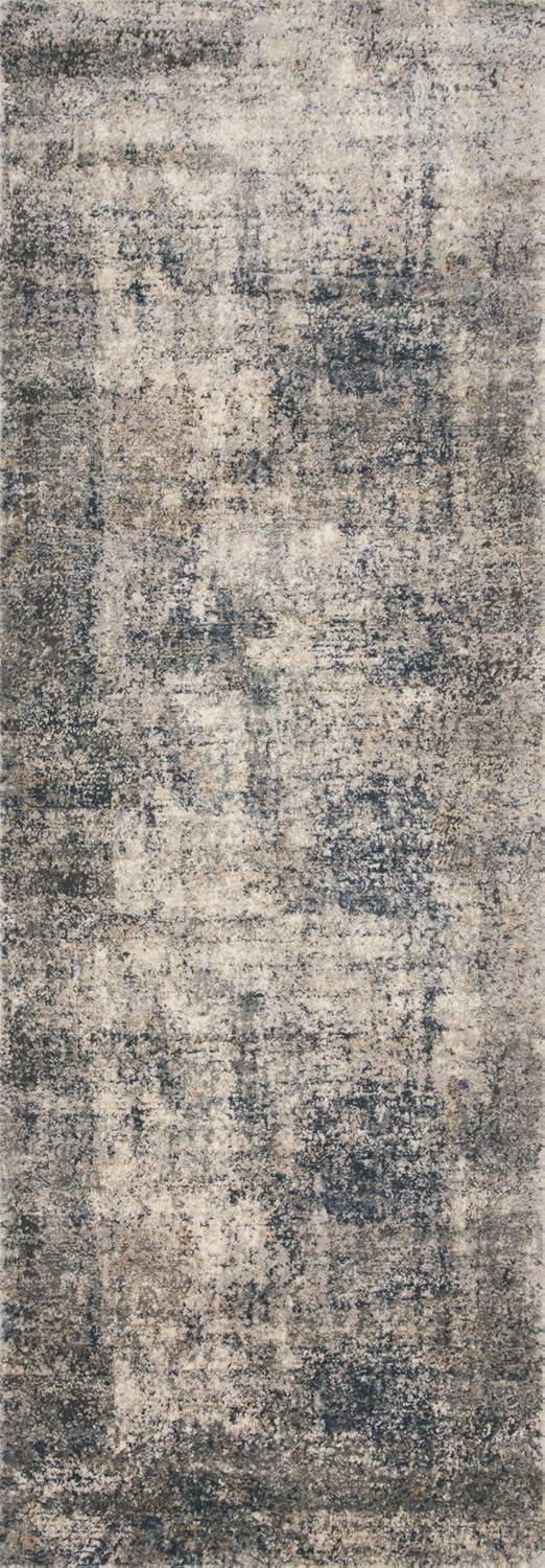 Loloi Teagan Denim / Slate 2'-8" x 7'-6" Runner Rug